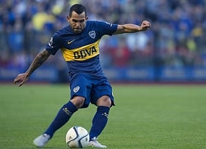 Tevez escapes sanction after injurying rival player