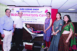 Blood donation camp