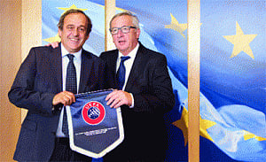 Swiss AG would raid Platini's UEFA office