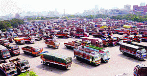 16l trucks go off roads, supplies take heavy 'toll'
