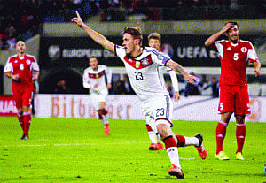 World Champions Germany book Euro birth