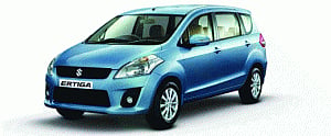 Maruti unveils updated  version of Ertiga at Rs5.99l