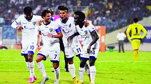 Chennaiyin looking to bag full points against struggling NEUFC