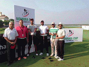 Aman Raj's 67 keeps India afloat in Nomura Cup golf