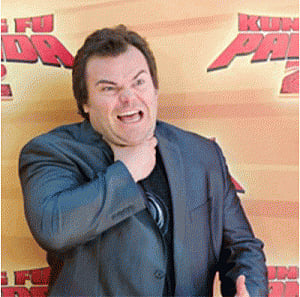 Jack Black not 'nervous' working with child actors