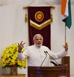 Modi launches 'Made in India' gold coins, two other schemes