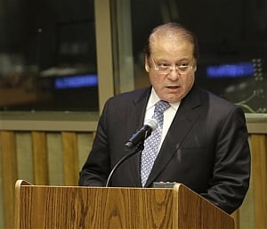 War with India not an option: Sharif