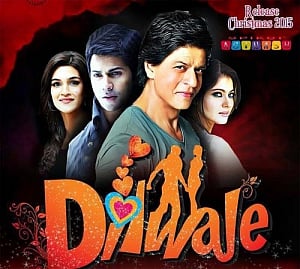 SRK unveils 'half a look' of 'Dilwale'