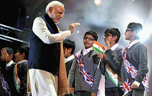 Modi woos diaspora at Wembley, says India's diversity is its strength