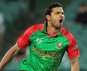 Skipper Mashrafe 'not happy' with Bangladesh's batting in T20 win