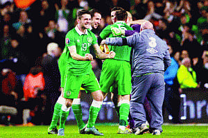 Irish delight in Euro 2016 berth