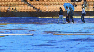 Second Test called off after four days of washouts