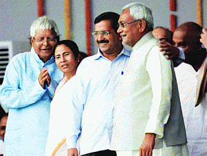 Nitish CM, lalu kids get lion's share