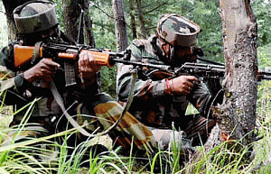 Army officer injured in Kashmir forest gunfight