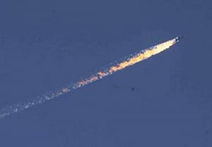 Turkey downs Russian jet near Syrian border, pilot captured