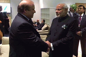 UN chief welcomes Modi-Sharif meeting in Paris
