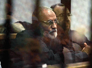 Egypt court cancels death sentence of Muslim brotherhood head