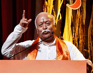 Sena asks Bhagwat to announce date of Ram temple construction