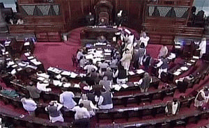 Rajya Sabha proceedings stalled over National Herald case