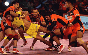 U Mumba face Telugu Titans in Pro Kabaddi 3 opener