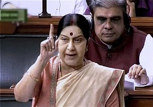 Swaraj to make a statement in Par on Indo-Pak developments