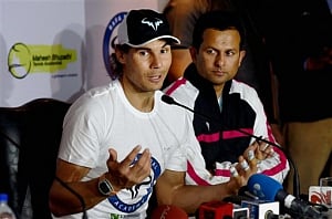 I think I'll be there in IPTl next year too: Nadal