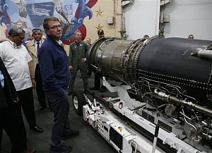 Parrikar given rare insight into US N-powered aircraft carrier