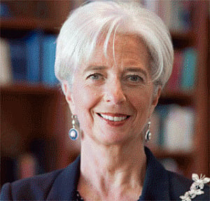 IMF chief lagarde hails new climate accord