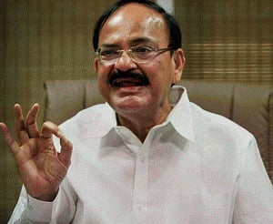 Congress inventing reasons to block parliament: Naidu