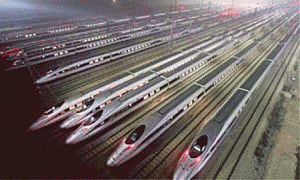 lalu terms bullet train white elephant