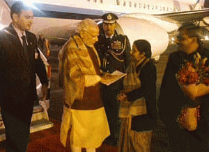 PM Modi returns home after concluding his three-nation tour