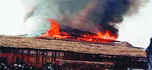 Fire engulfs KCR yagam, spiritual guru hails it as Goddess' blessing