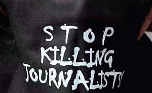 '110 journalists killed in 2015, most in 'peaceful' countries'
