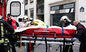 Terrorists massacre 12 in Paris to avenge cartoon