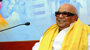 DMK's karuna helps chief break record