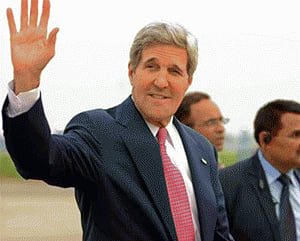 Kerry heads for India to attend Vibrant Gujarat Summit