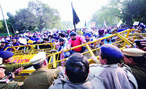 Protests spill onto roads for God's sake