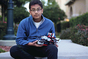 Indian-American boy floats firm to sell low cost Braille printer