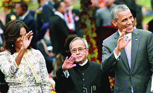 Obama, Michelle feel 'At Home'