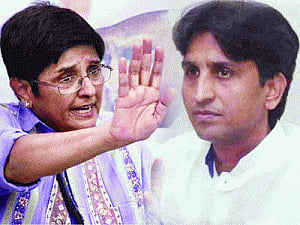 BJP moves EC over Vishwas' 'sexist remark' on Bedi