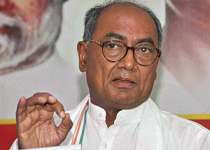 Digvijay attacks PM, accuses him of U turn on policy issues