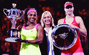Sick Serena wins Aus Open