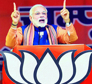 If my luck benefits you, then vote for BJP: Modi