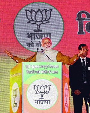 Black money has blackened AAP: Modi