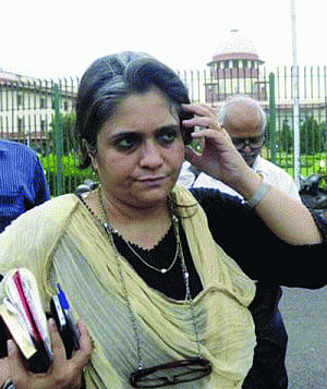 Teesta gets SC breather in riots fund plunder