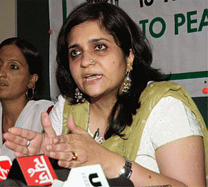 Stay on Setalvad's arrest extended