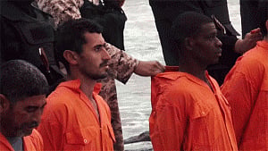 Egypt bombards IS targets after 21 Egyptians beheaded in video