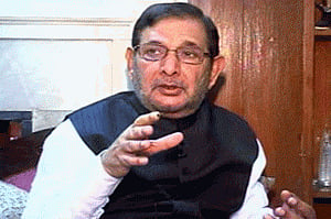 Govt finishing Ganga in Himalayas itself: Sharad Yadav