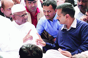 Anna, Kejriwal sharedais after three years