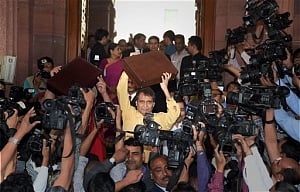 Prabhu's budget fail to muster investor confidence
